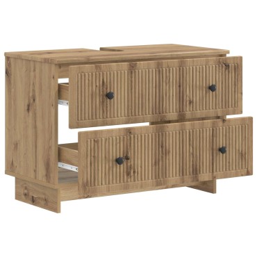 vidaXL Ντουλάπα Νιπτήρα Mπάνιου EDE Artisan Δρυς 82x41x59 εκ