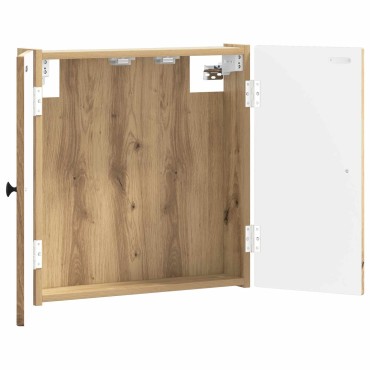 vidaXL Ντουλάπα Πινάκων Βελών EDE Artisan Δρυς 52,5 x 10,5 x 53,5 εκ.