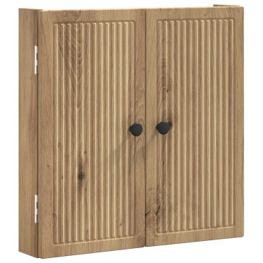 vidaXL Ντουλάπα Πινάκων Βελών EDE Artisan Δρυς 52,5 x 10,5 x 53,5 εκ.