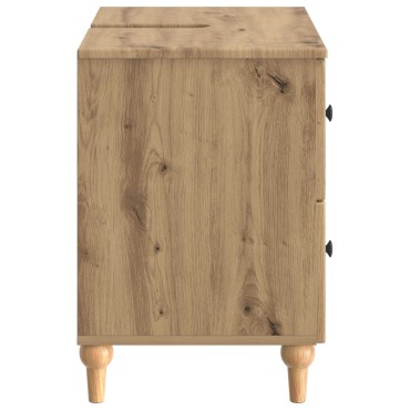 vidaXL Ντουλάπα Νιπτήρα Mπάνιου ALKMAAR Artisan Δρυς 82x41x59 εκ