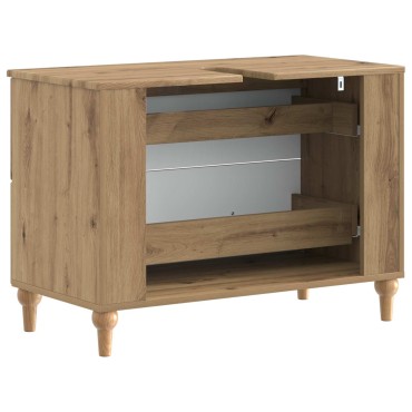 vidaXL Ντουλάπα Νιπτήρα Mπάνιου ALKMAAR Artisan Δρυς 82x41x59 εκ