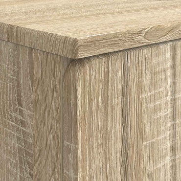 vidaXL Ντουλάπα Νιπτήρα Mπάνιου ZWOLLE Sonoma Δρυς 59,5x31,5x59cm