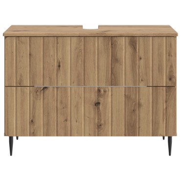 vidaXL Ντουλάπα Νιπτήρα Mπάνιου ZWOLLE Artisan Δρυς 82x41x58,5 εκ