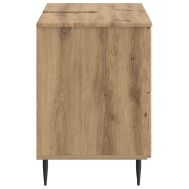 vidaXL Ντουλάπα Νιπτήρα Mπάνιου ZWOLLE Artisan Δρυς 82x41x58,5 εκ