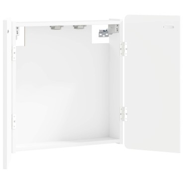 vidaXL Ντουλάπα Πινάκων Βελών ZWOLLE Λευκό 52,5 x 10,5 x 57,5 εκ