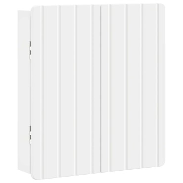 vidaXL Ντουλάπα Πινάκων Βελών ZWOLLE Λευκό 52,5 x 10,5 x 57,5 εκ