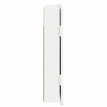vidaXL Ντουλάπα Πινάκων Βελών ZWOLLE Λευκό 52,5 x 10,5 x 57,5 εκ