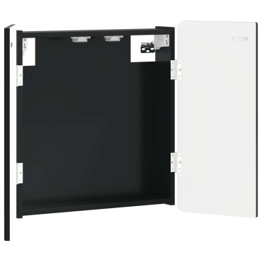 vidaXL Ντουλάπα Πινάκων Βελών ZWOLLE Μαύρο 52,5 x 10,5 x 57,5 εκ