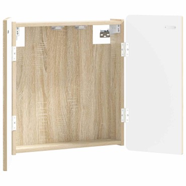 vidaXL Ντουλάπα Πινάκων Βελών ZWOLLE Sonoma Δρυς 52,5 x 10,5 x 57,5 εκ