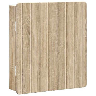 vidaXL Ντουλάπα Πινάκων Βελών ZWOLLE Sonoma Δρυς 52,5 x 10,5 x 57,5 εκ