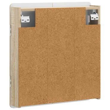vidaXL Ντουλάπα Πινάκων Βελών ZWOLLE Sonoma Δρυς 52,5 x 10,5 x 57,5 εκ