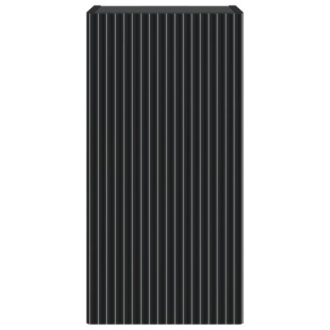 vidaXL Ντουλάπα τοίχου μπάνιου ARNHEM Μαύρο 30x31x59cm 1 τεμ.