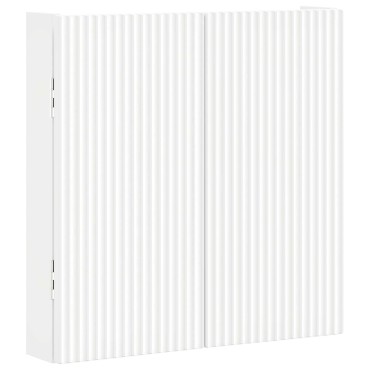 vidaXL Ντουλάπα Πινάκων Βελών ARNHEM Λευκό 52,5 x 10,5 x 53,5 εκ.