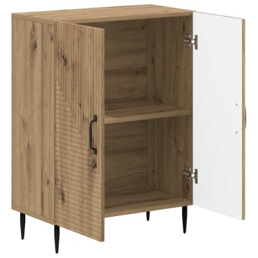 vidaXL Ντουλάπι Αποθήκευσης Μπάνιου HAARLEM Artisan Δρυς 59,5x31x80cm 1 τεμ.