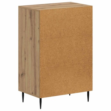 vidaXL Ντουλάπι Αποθήκευσης Μπάνιου HAARLEM Artisan Δρυς 59,5x31x80cm 1 τεμ.