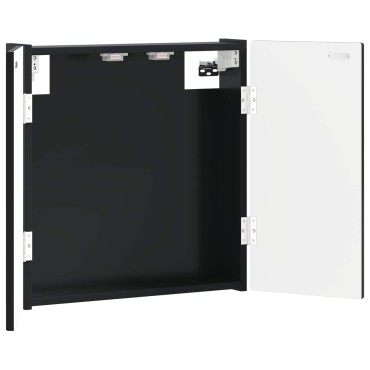 vidaXL Ντουλάπα Πινάκων Βελών DELFT Μαύρο 52,5 x 10,5 x 53,5 εκ.