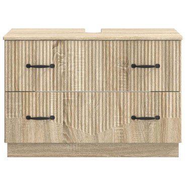 vidaXL Ντουλάπα Νιπτήρα Mπάνιου HOORN Sonoma Δρυς 82x41x56cm