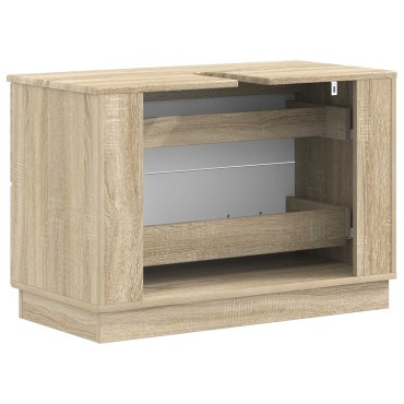 vidaXL Ντουλάπα Νιπτήρα Mπάνιου HOORN Sonoma Δρυς 82x41x56cm