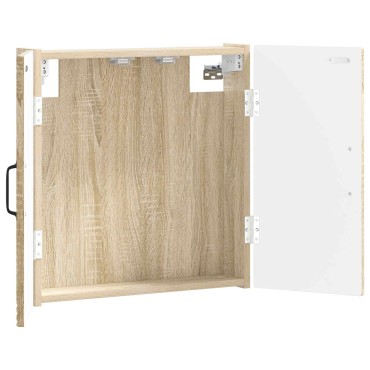 vidaXL Ντουλάπα Πινάκων Βελών HOORN Sonoma Δρυς 52,5 x 10,5 x 53,5 εκ.