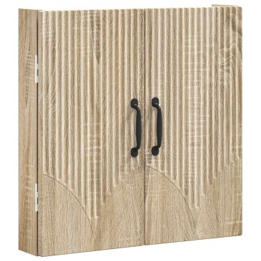 vidaXL Ντουλάπα Πινάκων Βελών HOORN Sonoma Δρυς 52,5 x 10,5 x 53,5 εκ.