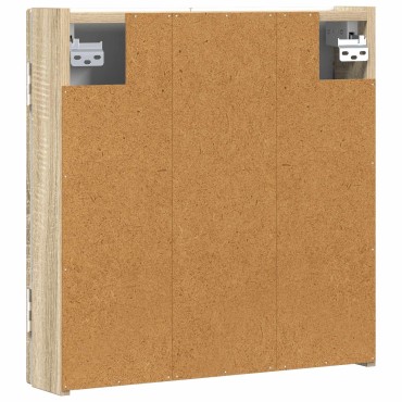 vidaXL Ντουλάπα Πινάκων Βελών HOORN Sonoma Δρυς 52,5 x 10,5 x 53,5 εκ.