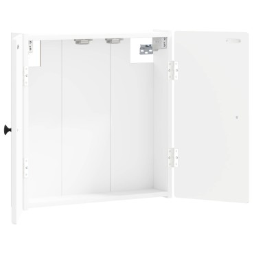 vidaXL Ντουλάπα Πινάκων Βελών BREDA Λευκό 52,5 x 10,5 x 53,5 εκ.