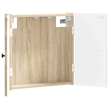 vidaXL Ντουλάπα Πινάκων Βελών BREDA Sonoma Δρυς 52,5 x 10,5 x 53,5 εκ.