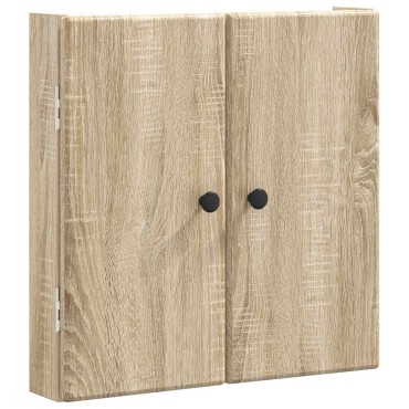vidaXL Ντουλάπα Πινάκων Βελών BREDA Sonoma Δρυς 52,5 x 10,5 x 53,5 εκ.