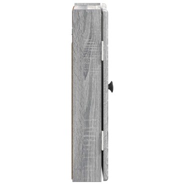 vidaXL Ντουλάπα Πινάκων Βελών BREDA Γκρι Sonoma 52,5 x 10,5 x 53,5 εκ.
