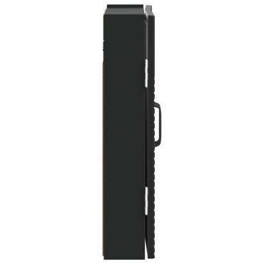 vidaXL Ντουλάπα Πινάκων Βελών UTRECHT Μαύρο 52,5 x 10,5 x 53,5 εκ