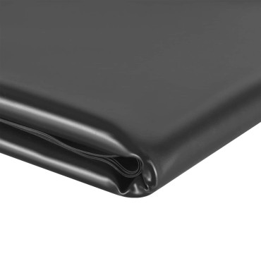 vidaXL Γραμμή Λίμνης 4 x 10 m PVC 0,5 χιλ Μαύρο