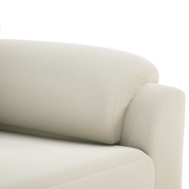 vidaXL Σετ Καναπέ 3 τεμ. Κρεμ Βελούδο 214x85x93cm  Τριθέσιος