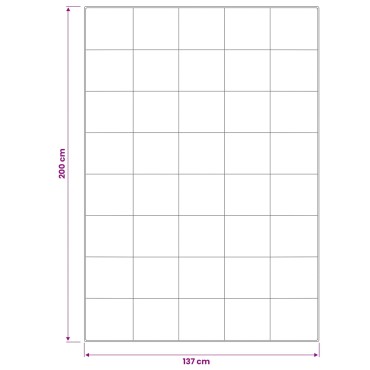 vidaXL Πάπλωμα 137x200 εκ. 4 Εποχές 200+300 GSM Αυστραλιανό Μαλλί