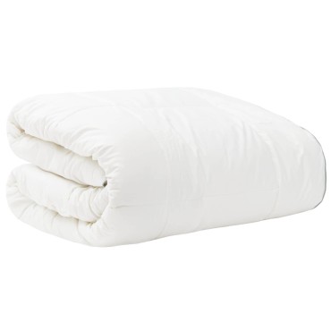 vidaXL Πάπλωμα 152x203 εκ. Χειμώνας 450 GSM Αυστραλιανό Μαλλί Λευκό
