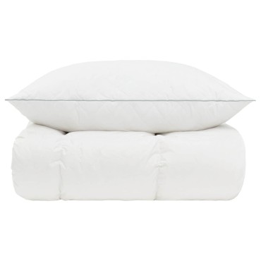 vidaXL Σετ πάπλωμα 90% χήνας FULDA 2 τμχ. 152 x 203 cm Όλες οι εποχές