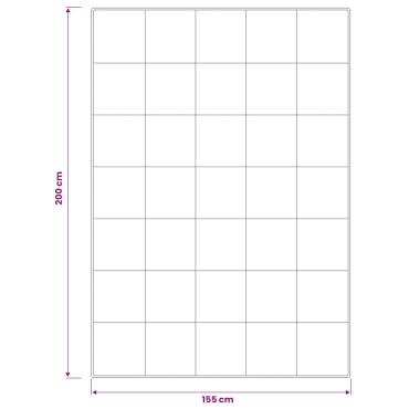 vidaXL Σετ πάπλωμα 90% χήνας FULDA 2 τμχ. 155 x 200 εκ. Χειμώνας Λευκό