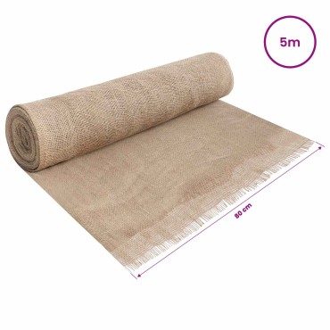 vidaXL Ρολό από Τζute 160 x 500 cm Φυσικό
