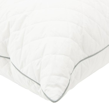 vidaXL Μαξιλάρι FULDA 2 τμχ. 80 x 80 cm 100% Πούπουλο και φτερό χήνας