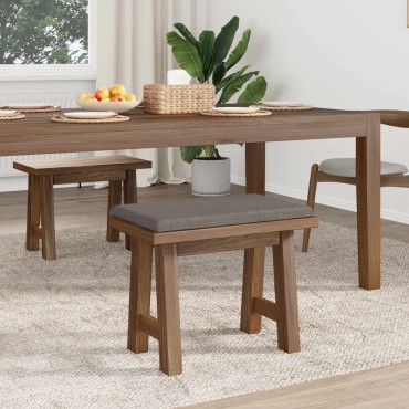 vidaXL Μαξιλάρι πάγκου Ύφασμα Taupe Βάθος 60x38x6,5cm