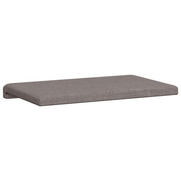 vidaXL Μαξιλάρι πάγκου Ύφασμα Taupe Βάθος 60x38x6,5cm