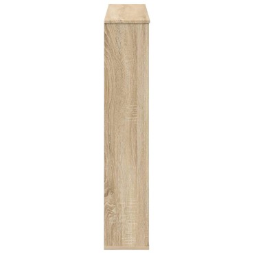 vidaXL Περίβλημα τζακιού Sonoma Δρυς 100 x 20 x 100 cm