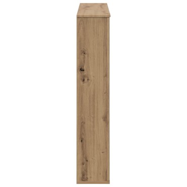 vidaXL Περίβλημα τζακιού Artisan Δρυς 100 x 20 x 100 cm