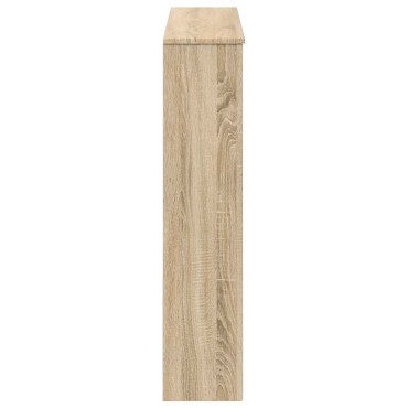 vidaXL Περίβλημα τζακιού Sonoma Δρυς 93 x 20 x 89 εκ
