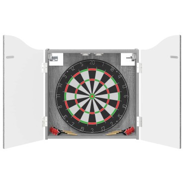 vidaXL Ντουλάπα Πινάκων Βελών Γκρι Sonoma 56 x 12 x 63 εκ