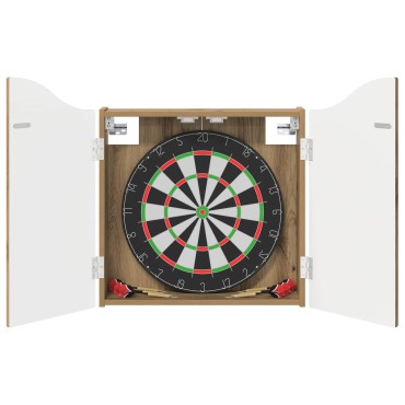 vidaXL Ντουλάπα Πινάκων Βελών Artisan Δρυς 56 x 12 x 63 εκ