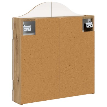 vidaXL Ντουλάπα Πινάκων Βελών Artisan Δρυς 56 x 12 x 63 εκ