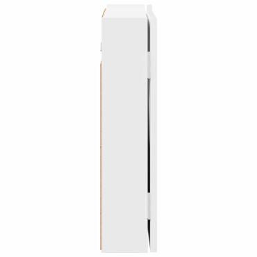 vidaXL Ντουλάπα Πινάκων Βελών Λευκό 56 x 12 x 53,5 εκ.