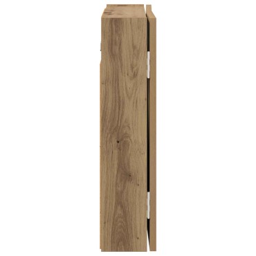 vidaXL Ντουλάπα Πινάκων Βελών Artisan Δρυς 56 x 12 x 53,5 εκ.