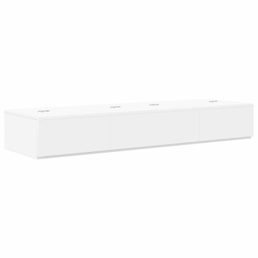 vidaXL Γραφείο Στούντιο Λευκό 152 x 40 x 19,5 εκ. Επεξεργασμένο Ξύλο