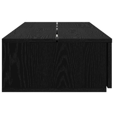 vidaXL Γραφείο Στούντιο Μαύρη Δρυς 152 x 40 x 19,5 εκ.